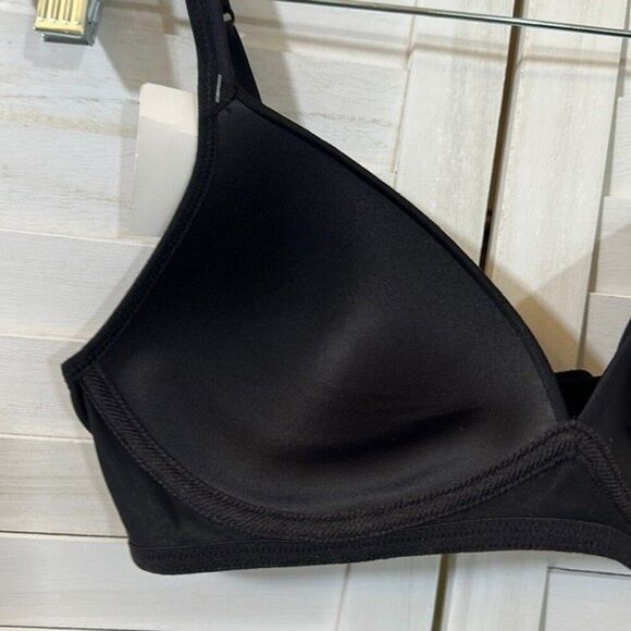Warner's Bra 36B Black Elements Of Bliss Light Lift Wireless NWT - Picture 13 of 16